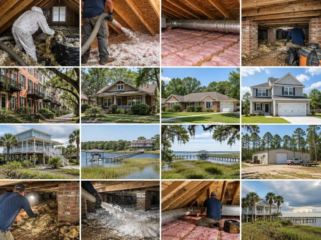 Insulation Removal & Replacement in Savannah, GA