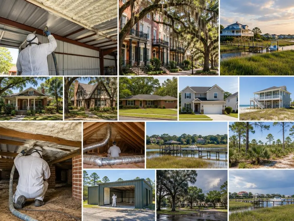 Metal Building & Garage Insulation in Savannah, GA